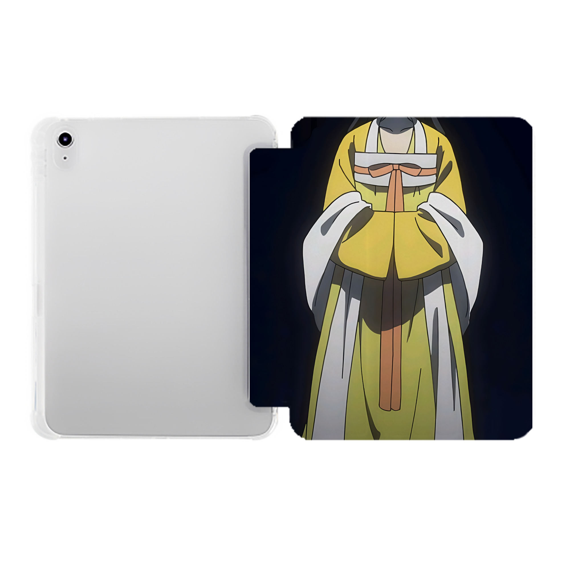 （画像用） 薬屋のひとりごと The Apothecary Diaries IPad ケース ペン収納付き 三つ折りスタンド PUレザー×シリコン 対応機種9.5/10.5/10.9インチ